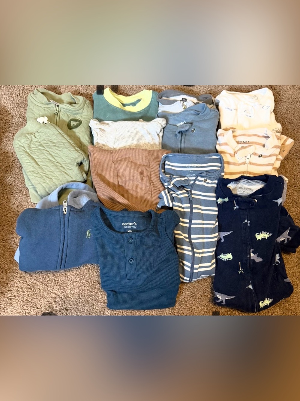 Lots of baby boy clothing-size 9months
